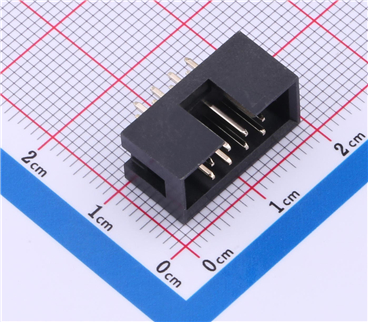 IDC連接器 2.54mm 每排P數(shù):4 排數(shù):2 KH-2.54PH180-2X4P-L8.9